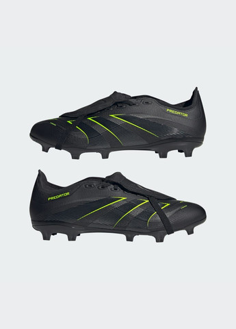 Чорні літні бутси predator league fold-over tongue firm/multi-ground adidas
