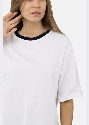 Жіноча футболка з коротким рукавом колір білий CB-00253408 Yuki - (319106969)