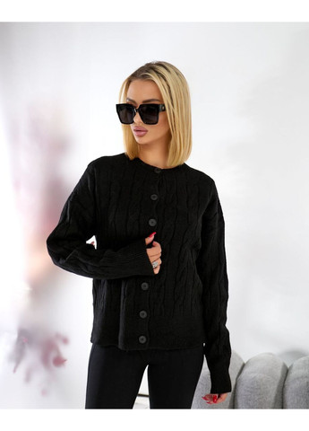 Черный демисезонный кардиган GD/GL Модний простір