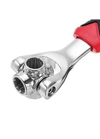 Універсальний багатофункціональний гайковий торцевий ключ - мультитул 48в1 Universal Wrench TM-38/WJ-02 Black/Red No Brand (350349292)