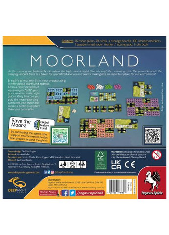 Настольная игра Морленд (Moorland) (англ.) (PS211) Pegasus Spiele Морленд (Moorland) (англ.) (368497159)