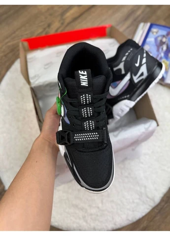 Комбіновані кросівки чоловічі nike air trainer 1 utility найк аір трейнер 1 демісезон No Brand