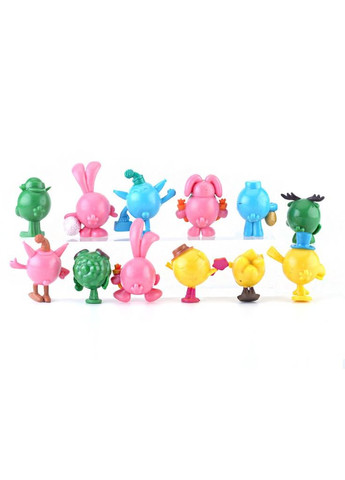 Смішарики фігурки Smeshariki дитячі фігурки іграшки для дітей 12шт 6см Shantou (290708199)
