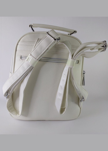 Рюкзак жіночий з екошкіри на два відділення бежевий Karlos Marconi (347640660)