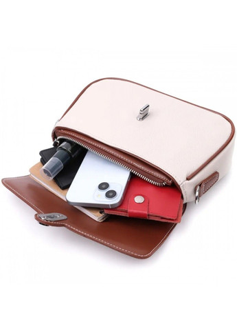 Молодежная женская кожаная сумка через плечо 22623 Vintage (298793290)