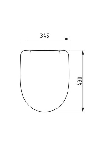 Сидения для унитаза СПМ-5 Полімердеталь (359432957)