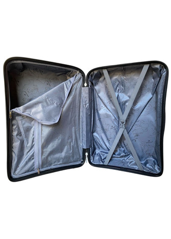 Чемодан малый под ручную кладь S Madisson 51103 полипропилен Черный Snowball (328389016)