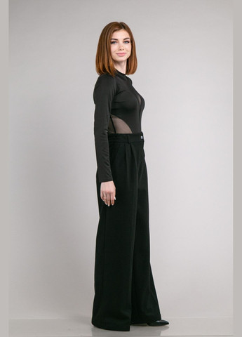 Брюки палаццо з резинкою діагональка CHICLY (315388364)