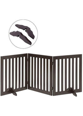 Заборчик ограничитель из дерева Фада 360 венге (ЗБО-360412) No Brand (328605489)