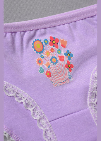 Трусики детские для девочки фиолетового цвета Let's Shop (284667557)