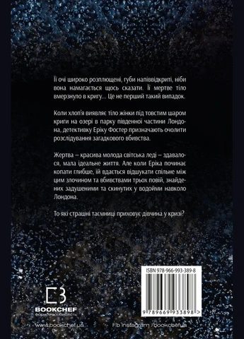 Дівчина у кризі. Детективний роман про Еріку Фостер / Роберт Бриндза / BOOK CHEF BookChef (386260068)