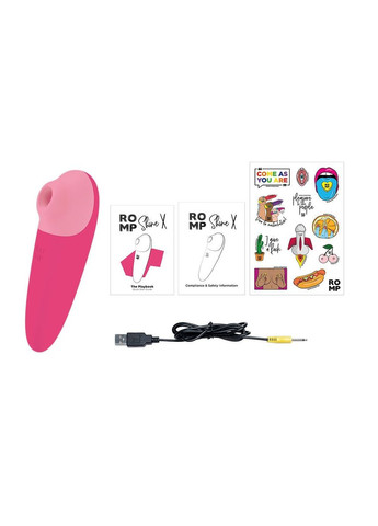 Вакуумный клиторальный стимулятор Shine X Romp (297865733)