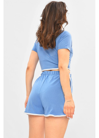 Костюм женский голубого цвета Let's Shop (356104137)