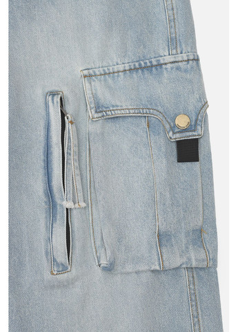 Голубые демисезонные джинсы relax для мальчика цвет голубой цб-00269744 No Brand