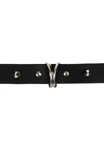 Нашийник з шипами та повідцем Collar Spikes and Leash Art of Sex (282710669)