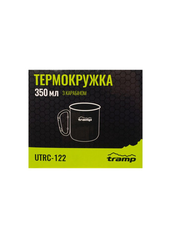 Термокружка з карабіном 350мл UTRC-122 olive Tramp (366221056)
