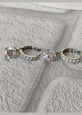 Класичні сережки підвіски ксюпінг xuping родій медична сталь Xuping Jewelry (337503348)