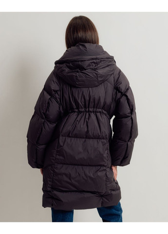 Темно-бордове зимнє Пальто зимове Clasna