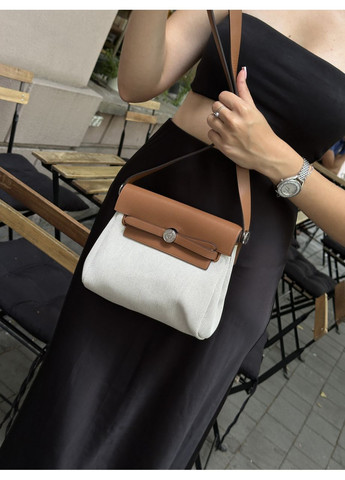 Сумка женская Herbag Zip 20 Bag Brown/Canvas No Brand (386417259)