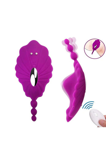 Вібратор в трусики з дистанційним керуванням (фіолетовий) We Love (284279375)
