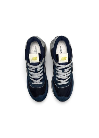 Темно-синие демисезонные кроссовки мужские No Brand