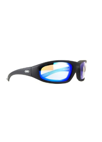 Окуляри фотохромні (захисні) KickBack Photochromic (G-Tech™ blue) Anti Fog, фотохромні дзеркальні сині Global Vision (375037172)