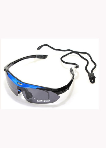 Окуляри чорно-сині, поляризовані, зі змінними лінзами Rockbros (370218298)