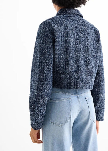 Темно-синяя демисезонная куртка C&A