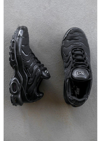Білі Осінні кросівки nike air max plus triple black 604133-050 No Brand