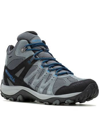 Черевики чоловічі Accentor 3 Mid WP Сірий-Синій Merrell (296262567)
