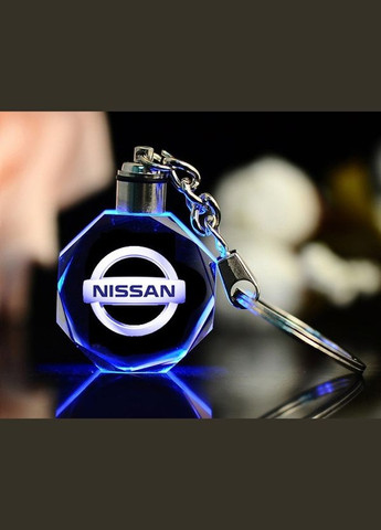 Брелок на ключи с логотипом Nissan с подсветкой (23533412) GF (333707624)