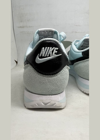 Светло-голубые кроссовки унисекс Nike cortez light blue