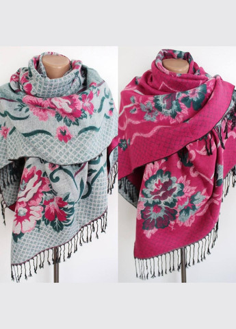 Кашемірова тепла хустка "Вірма" 215002 Cashmere (322502013)