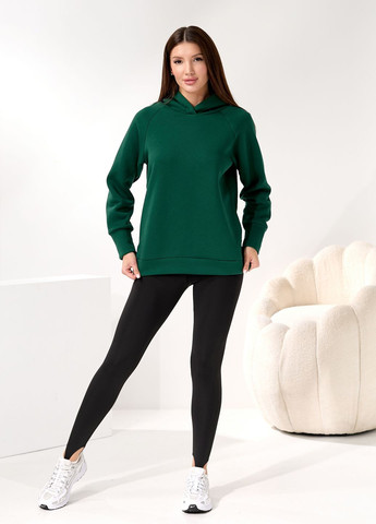 Оверсайз худи женское из тринитки на флисе No Brand (370897022)