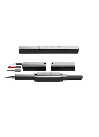 Эксклюзивный тиклер 5-head Flirting Tickler - Grey с пятью насадками Lockink (335394643)