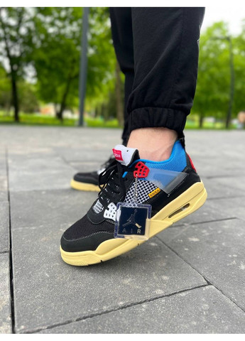 КРОСІВКИ ЖІНОЧІ NIKE AIR JORDAN 4 OFF NOIR НАЙК АІР ДЖОРДАН No Brand комбіновані демісезони (369390672)
