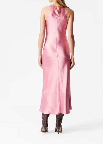 Розовое коктейльное платье & Other Stories однотонное