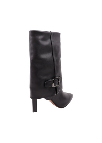 сапоги женские черные натуральная кожа FARINNI