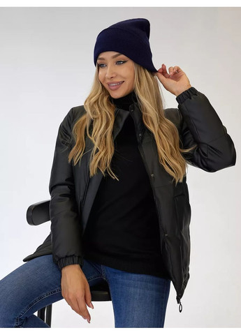 Молодежная двухслойная шапка бини Шорт No Brand Шапка біні шорт лопата (341083833)