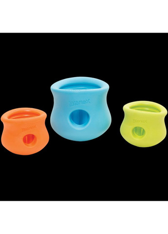 Игрушка Toppl Treat Toy, топпл для лакомства, для собак 12 см, голубой West Paw (363452820)