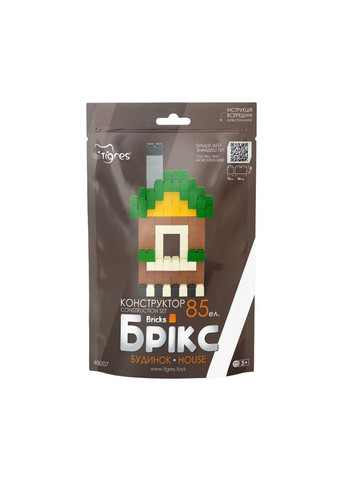 Конструктор Брікс Будинок, 85 елементів () Tigres 40007 (328395947)
