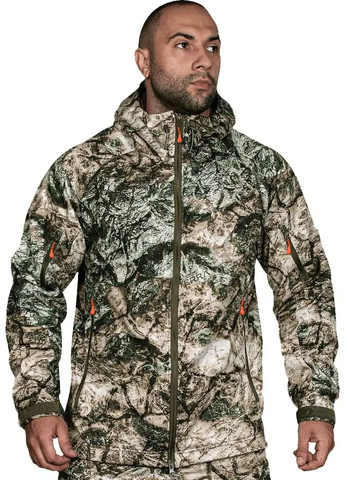 Комбинированный демисезонный костюм stormwall dwr 3.0 camo Camotec