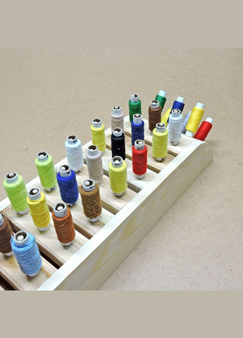 Органайзер для ниток из дерева Меланж 3х16 (НТК-3161200) No Brand (328909377)