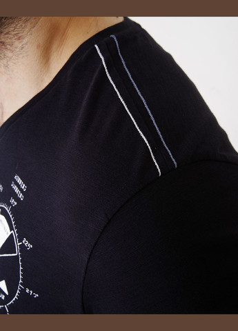 Синяя футболка-футболка мужская для мужчин Camp David