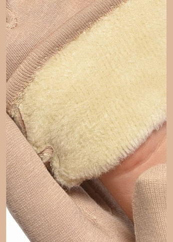 Перчатки женские на искусственном меху бежевого цвета Let's Shop (302660748)