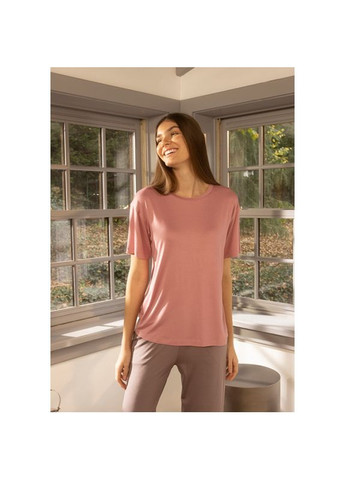 Розовый демисезонный домашняя одежда футболка - baily gul kurusu розовый Penelope