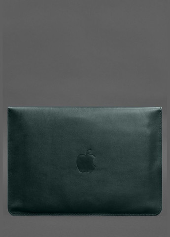Кожаный чехол-конверт на магнитах для MacBook 15 дюйм Зеленый (A-027606) BlankNote (329742857)