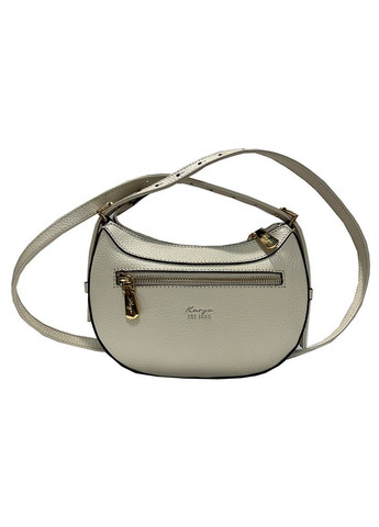 Сумка жіноча молочна маленька натуральна шкіра (Д/Ш/В) 21,5/4,5/14(см) Karya (336377830)