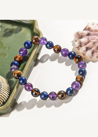 Браслет из аметиста, лазурита и тигрового глаза (80192) Hemst (334305627)
