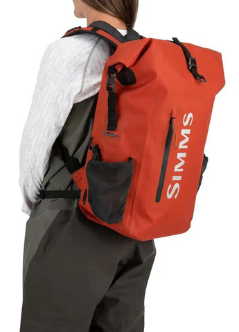 Рюкзак Dry Creek Rolltop Backpack 30 Black Simms (341483696)